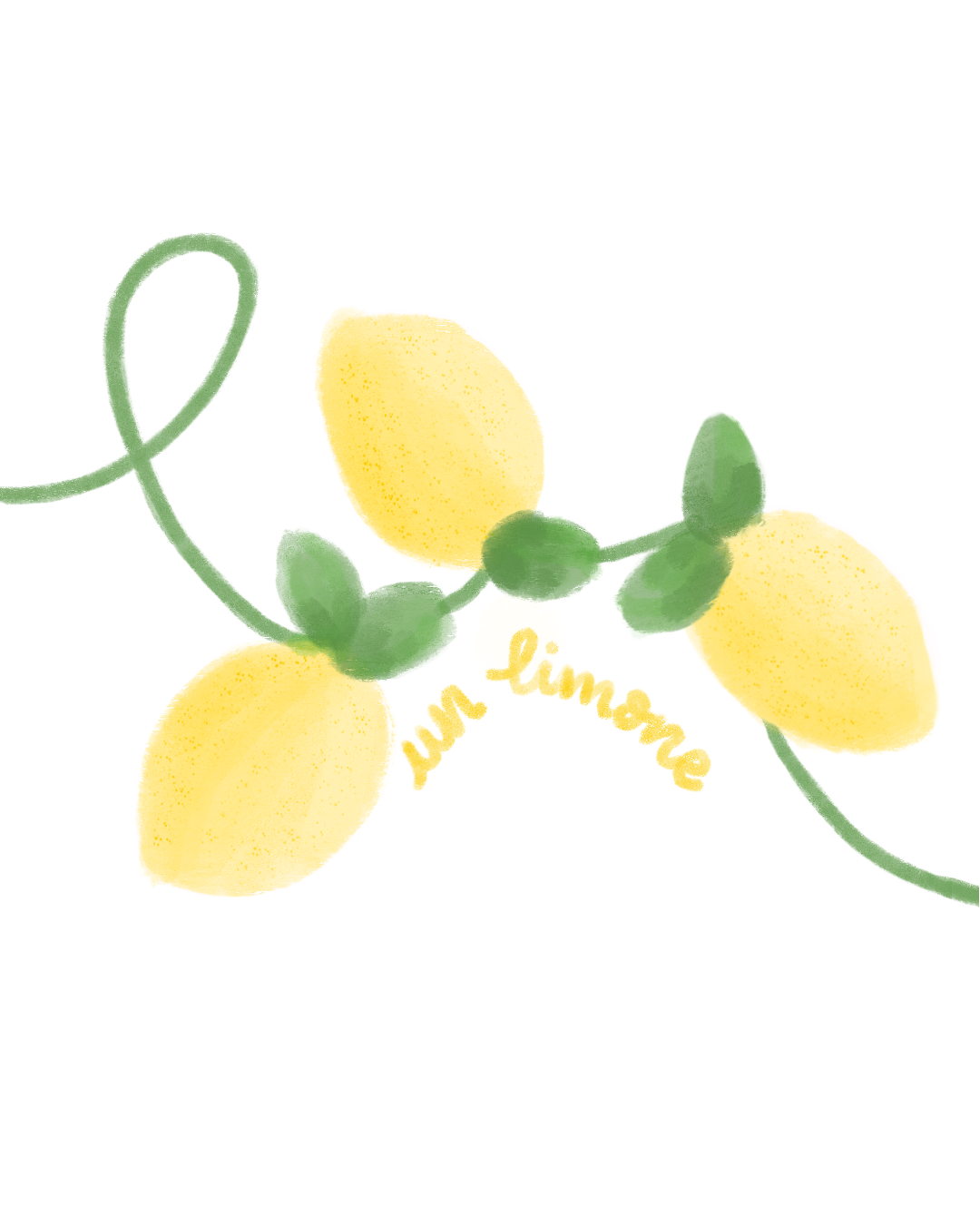 Un Lemone – Lemon Wall Art Print | Italian-Inspired Kitchen & Home Decor