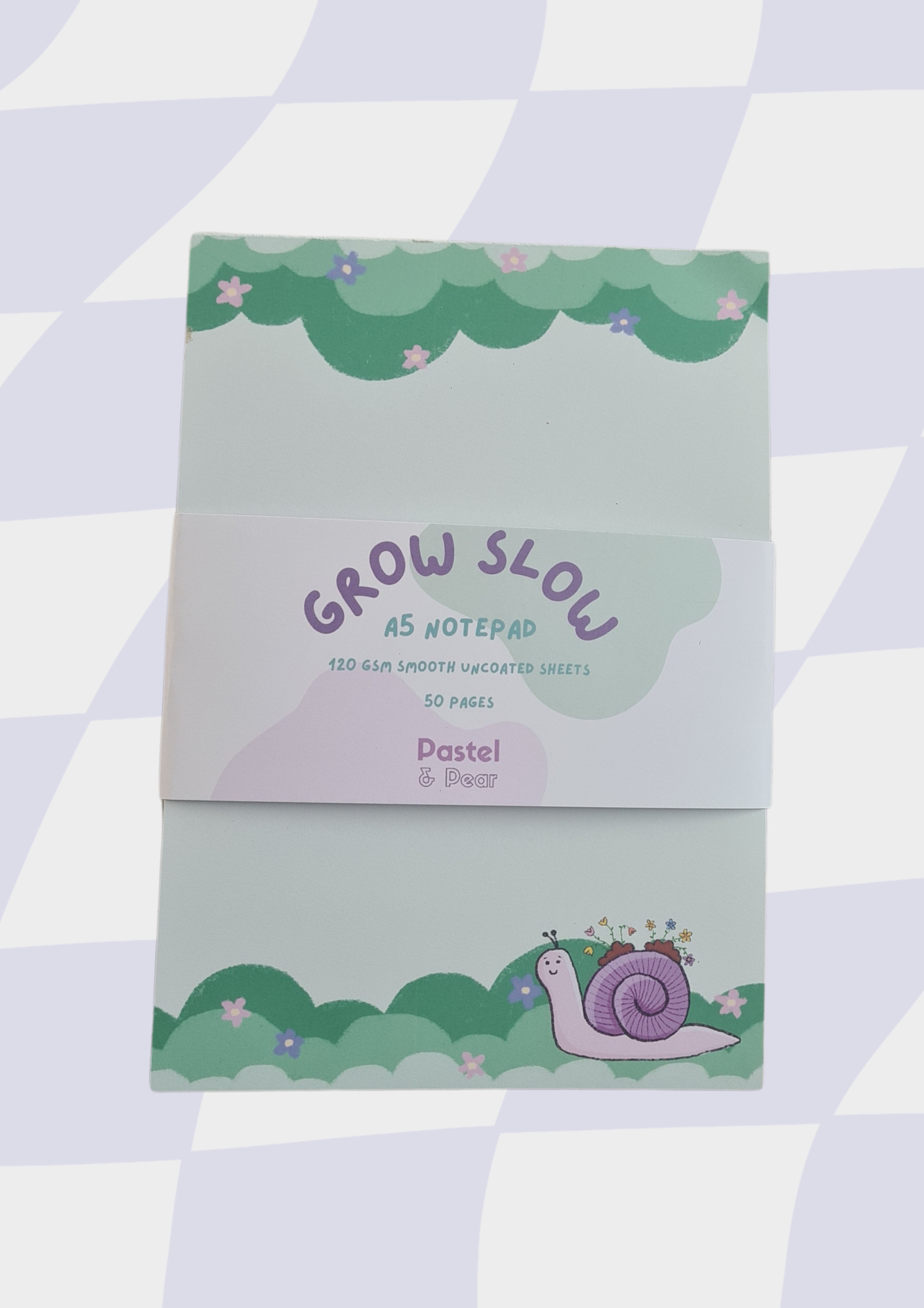 Grow slow A5 Notepad